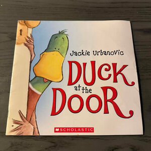 Girls Scholastic Duck at the Door Book One Size White Green